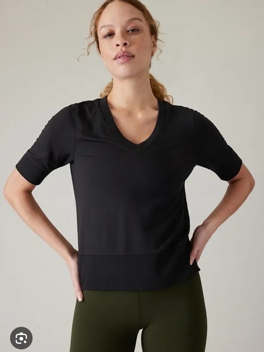 Athleta Step Forward Sweatshirt Tee